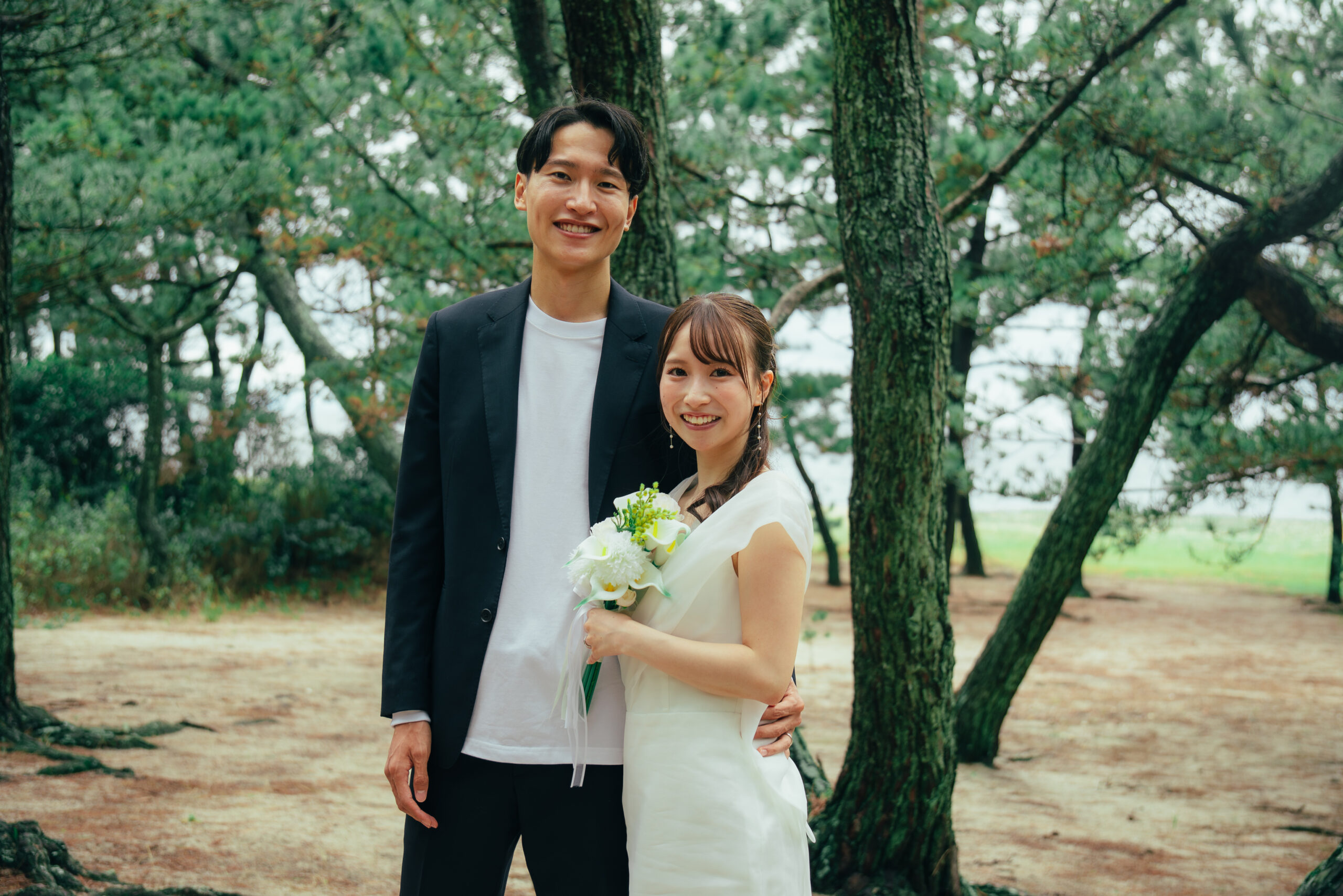 三保の松原 松林 前撮り