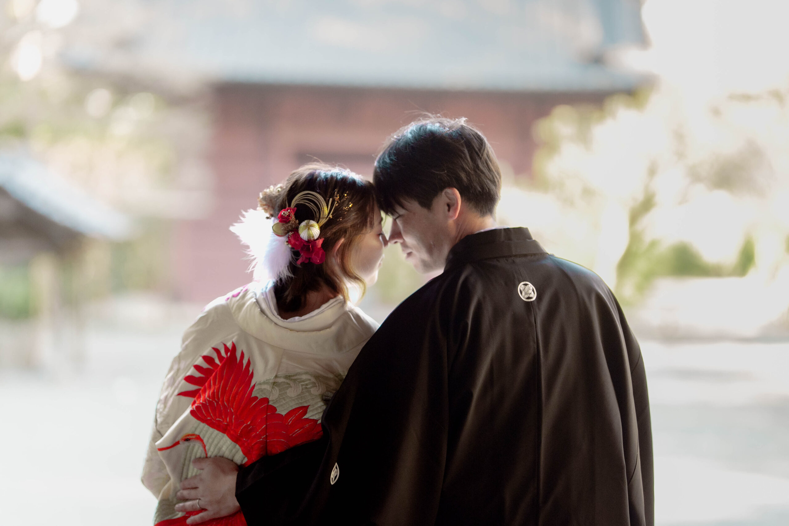 妙本寺 二天門 前撮り 和装写真